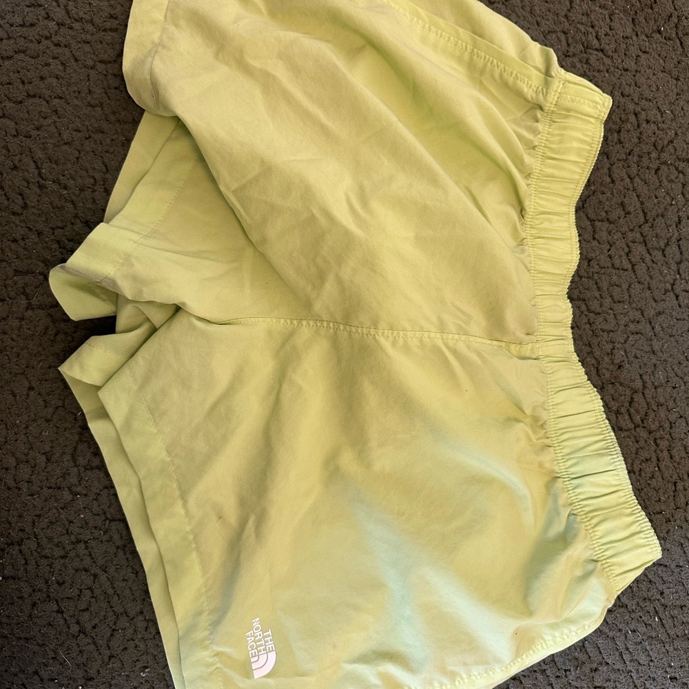 The North Face Women's Light Green Athletic Shorts
